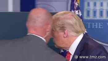 President Trump Whisked Out of Press Room Due to Shooting Near White House