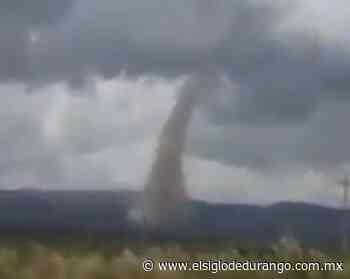 VIDEO: Captan tornado en Perote, Veracruz - El Siglo Durango