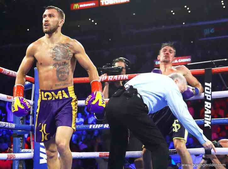 Bob Arum Praises Vasiliy Lomachenko During Teofimo Lopez Fight Negotiations: “He Voluntarily Reduced His Own Purse in Order To Get The Fight Done”