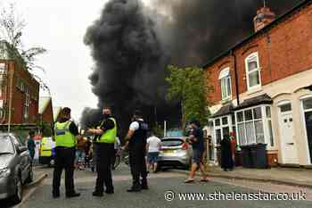 Fire crews tackle 'severe' blaze on Birmingham industrial estate - St Helens Star