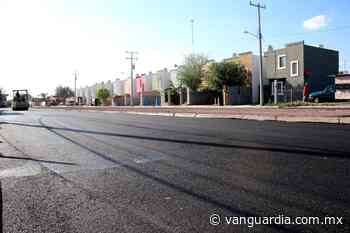 En Sabinas, pavimentan calle Pilote y completan el circuito vial Lomas del Pregonero - Vanguardia.com.mx