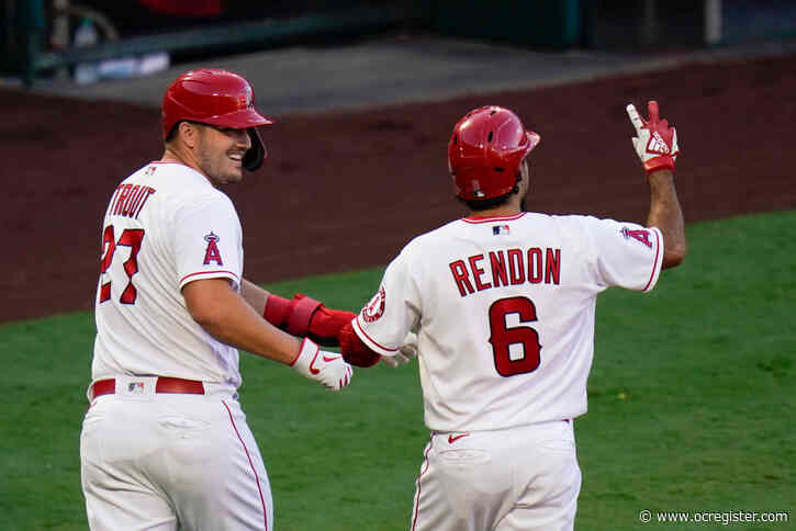 Mike Trout’s second homer of the night completes Angels comeback