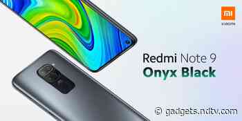 Xiaomi Redmi Note 9 Gets a New Onyx Black Colour Variant