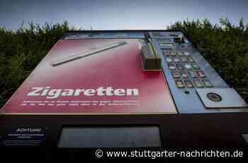 Polizeihubschrauber über Remseck-Aldingen - Zigarettenautomat: Sprengung misslingt - Stuttgarter Nachrichten