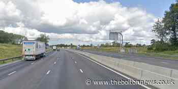 Driver caught towing a trailer in the outside lane on the M6