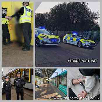 Police seize £2,000 worth of drugs and arrest 14 in crackdown on public transport and roads