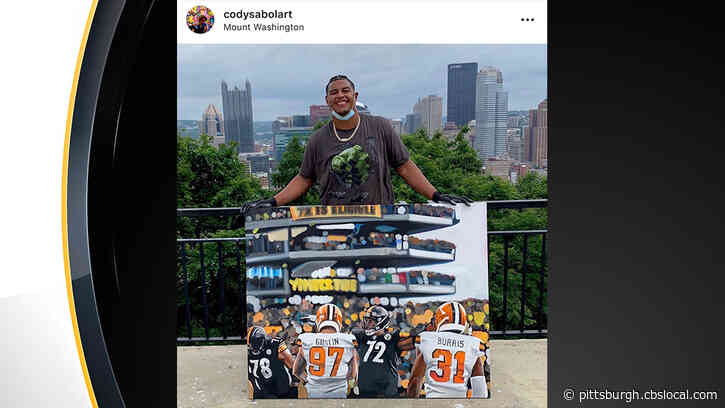 Area Speed Painter Embraced By Local Sports Community With Support From Steelers’ Devin Bush, Other Pittsburgh Athletes