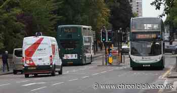 Hunt for three people who attacked driver and stole his car