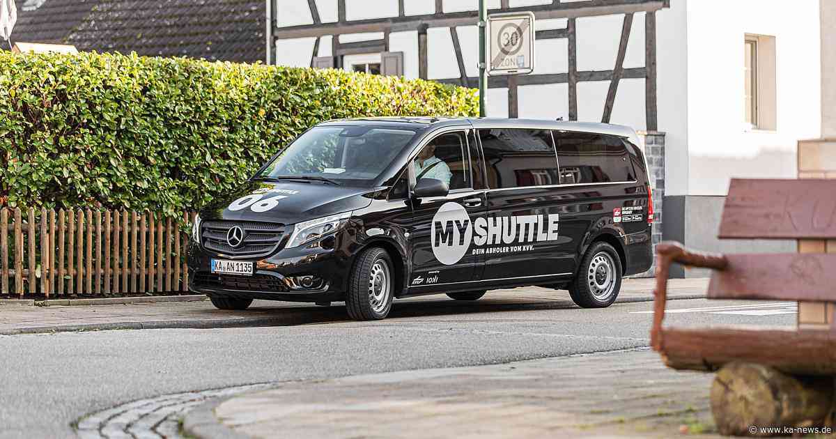 "MyShuttle"-Service wird ausgeweitet: Dettenheim und Graben-Neudorf bekommen 34 neue Haltestellen | ka-news - ka-news.de