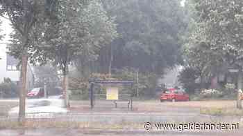 Noodweer trekt over Gelderland met hagel en windstoten