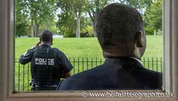 Man shot near White House had shouted threats, reports say