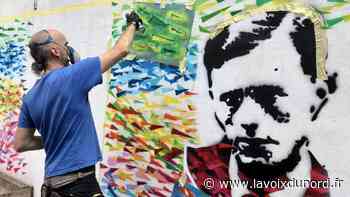 Une fresque « street-art » au centre social Alfred-Torchy d'Arras sud - La Voix du Nord