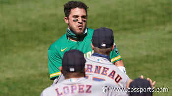 Astros hitting coach Alex Cintron suspended 20 games, Athletics Ramon Laureano gets six for brawl