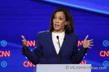 The Latest: Harris 'honored' to join Biden on Dem ticket