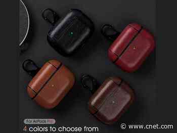 Class up your AirPods Pro with a leather case for just $8     - CNET