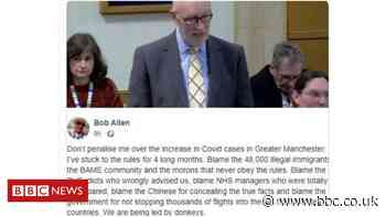 Coronavirus: Bolton councillor leaves housing group after BAME comments - BBC News