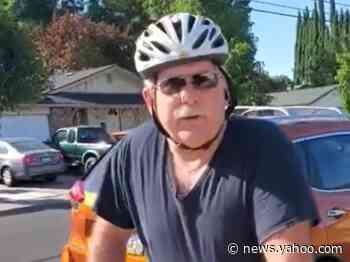 Man caught on camera erasing little girl's Black Lives Matter chalk drawings