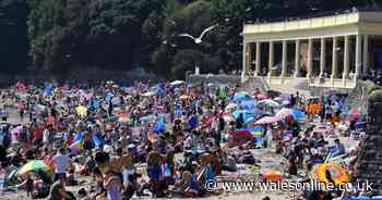 What beaches in Wales looked like on Saturday as temperatures hit 29C - Wales Online