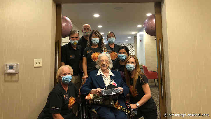 Pittsburgh-Area Woman Celebrates 102nd Birthday With Ice Cream And Pizza