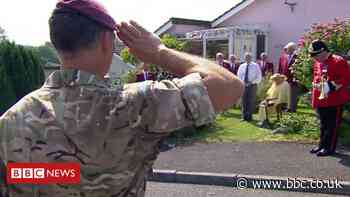 WW2 veteran from Pembrokeshire accepts medal, 75 years on
