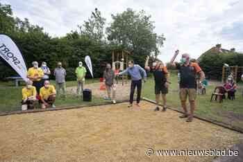 Petanqueveld en tafeltennistafel ingespeeld - Het Nieuwsblad