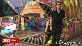 Artist Luke Jerram's work goes on display at Bristol University