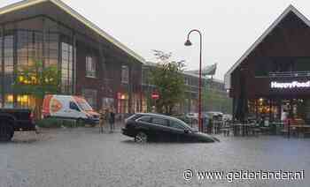 Zo trok het noodweer over Gelderland, nog steeds code oranje voor extreme hitte en pittige buien