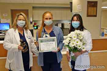 Skye Anderson Receives DAISY Award at East Georgia Regional Medical Center - All On Georgia