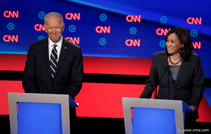 Music and entertainment world react to Kamala Harris becoming Joe Biden’s running mate