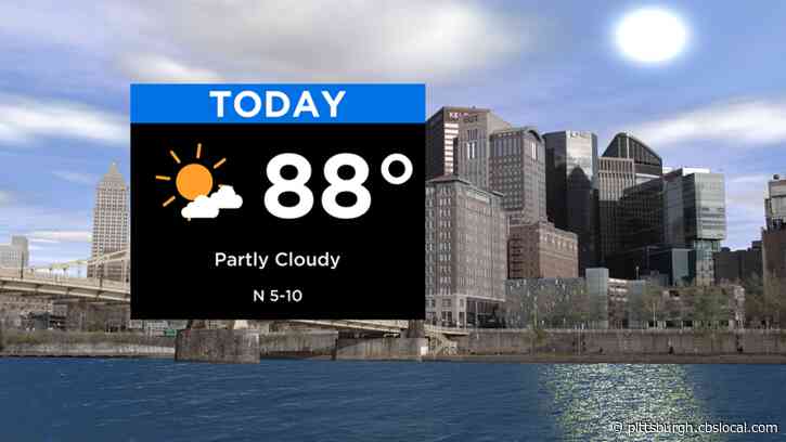 Pittsburgh Weather: Partly Cloudy Wednesday With Isolated Rain Chances
