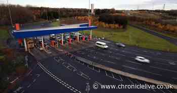 Police hunting for man who claimed he had bomb at Tyne Tunnel before running off