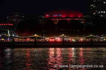 Banks of Thames turned red in support of events industry