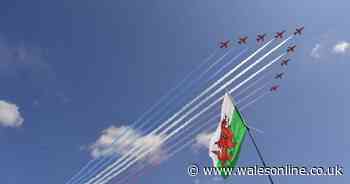 Red Arrows will fly over Cardiff this Saturday for VJ Day flypast