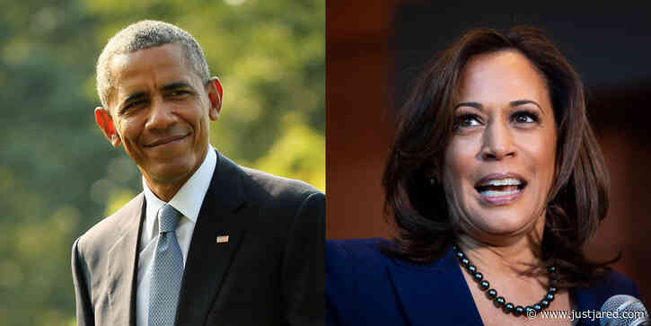 Former President Barack Obama Reacts to Kamala Harris VP Pick