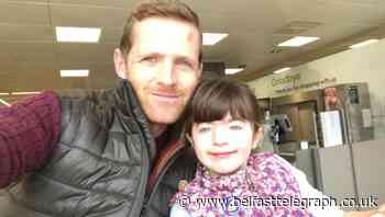 NI dad Chris Brannigan has emotional reunion with family after 700-mile barefoot charity trek