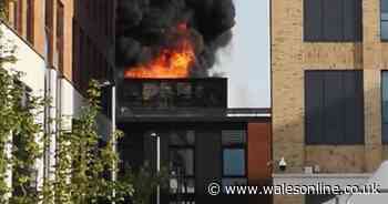 Live updates as 'large fire' at Swansea University's Bay Campus