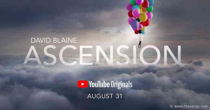 David Blaine’s next big stunt will be a live-streamed YouTube Original