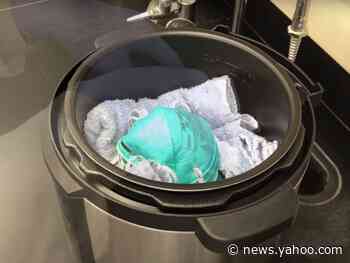 N95 respirators can be sanitized using crockpots and rice cookers, study finds