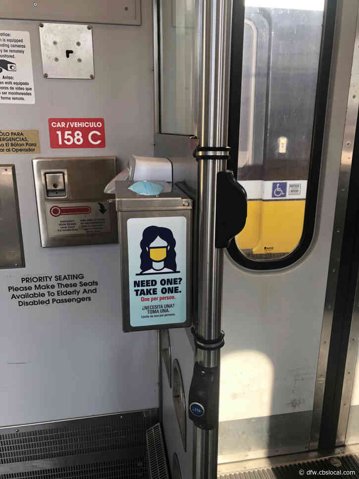 Pandemic Protection: DART Offering Free Face Masks, Hand Sanitizer To Riders