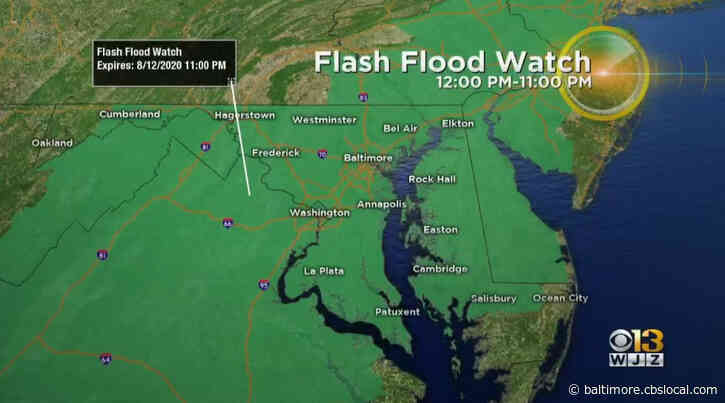 Maryland Weather: Flash Flood Watch, Flood, Severe Thunderstorm Warnings In Effect