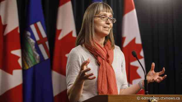 Dr. Hinshaw to give Alberta COVID-19 update Wednesday at 3:30