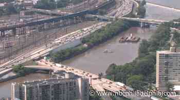 Tugboats Pull Barges Away From Closed I-676 Bridge - NBC 10 Philadelphia