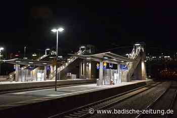Bahnsteig zu kurz: Badenkurier kann nun doch nicht in Weil am Rhein halten - Weil am Rhein - Badische Zeitung - Badische Zeitung