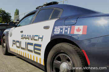 Saanich police search for cyclist accused of spitting in driver's face - Victoria News