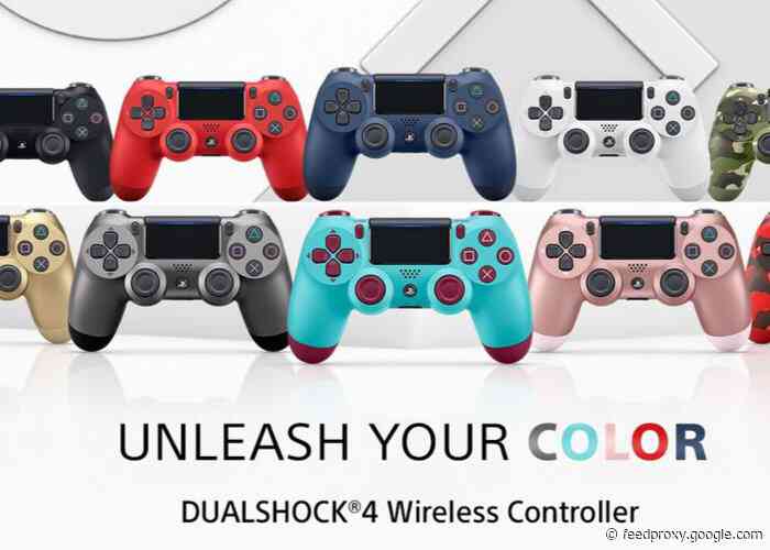 Select PlayStation DualShock 4 colors return this month
