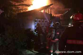 House, garage fires keep Saskatoon firefighters busy overnight - CKOM News Talk Sports