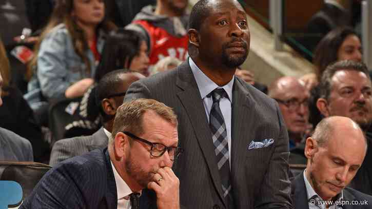Raptors assistant Adrian Griffin takes head-coaching reins vs. Sixers - ESPN.co.uk