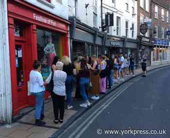 Customers queuing in streets last night  in boom for eateries and pubs