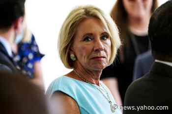 DeVos publicly absent as critical decisions are made on public school reopenings