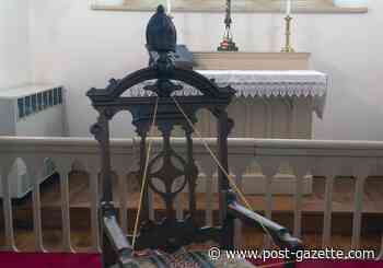 After 53 years, bishop’s chair returns to historic church